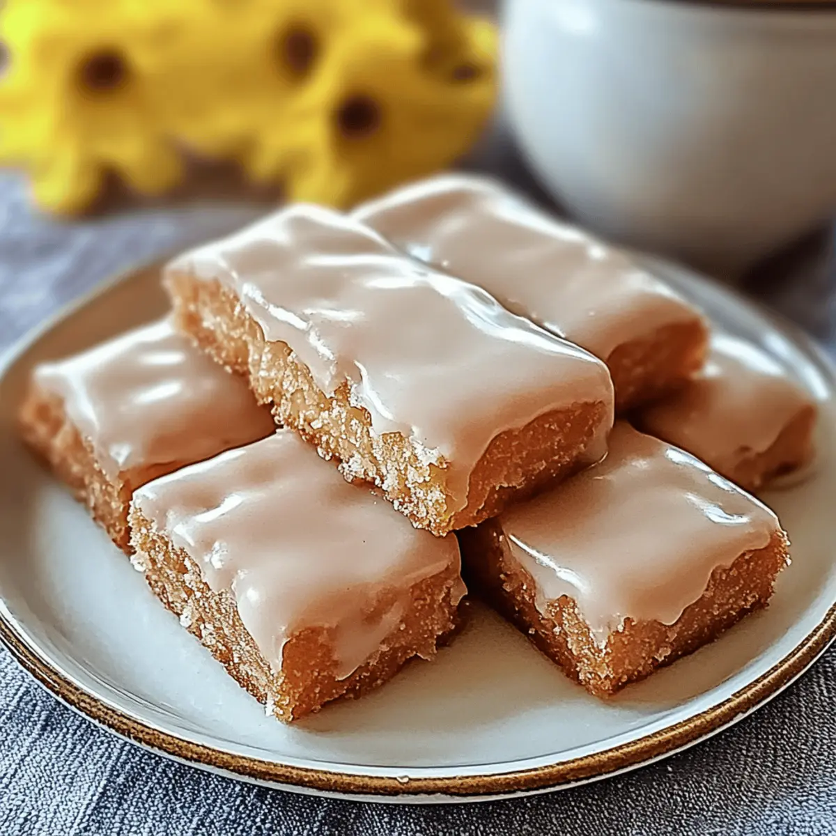 Soft Baked Maple Donut Bars for a Cozy Breakfast Treat