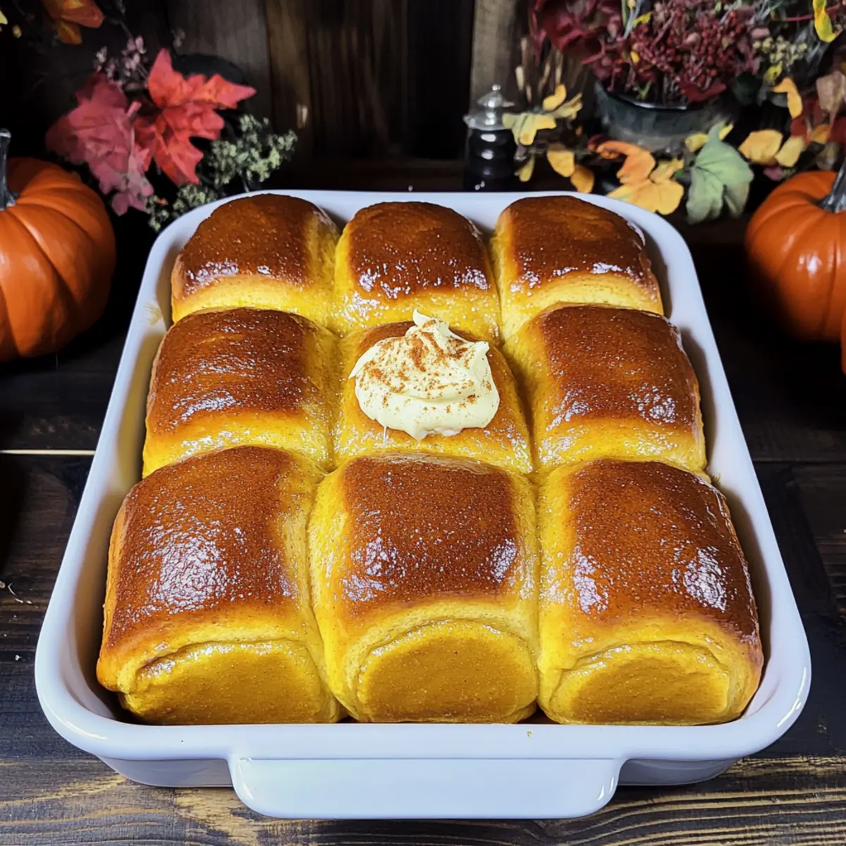 Soft Pumpkin Rolls that Melt in Your Mouth Every Fall
