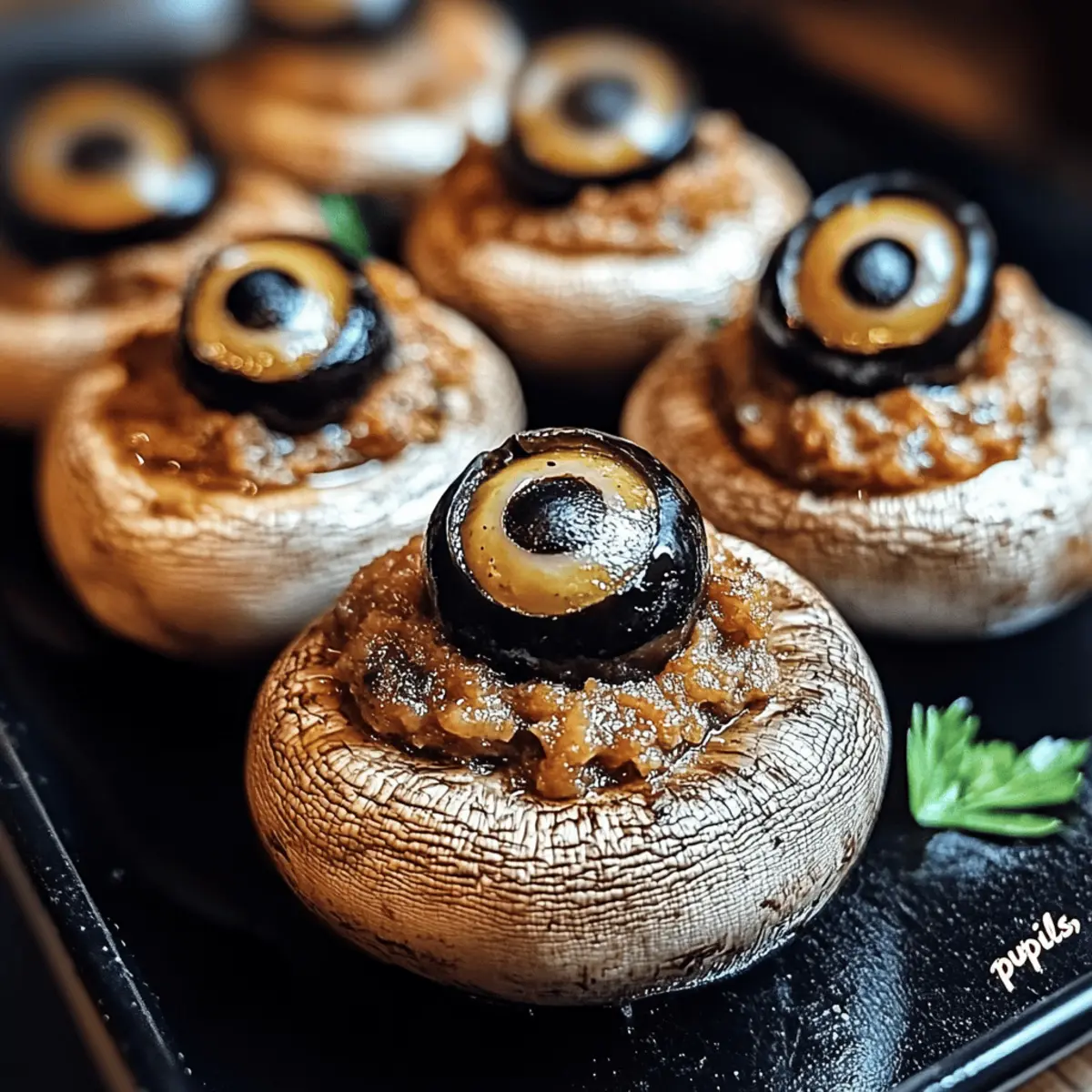 Stuffed Mushroom Eyeballs That Wow: Spooky, Savory & Easy