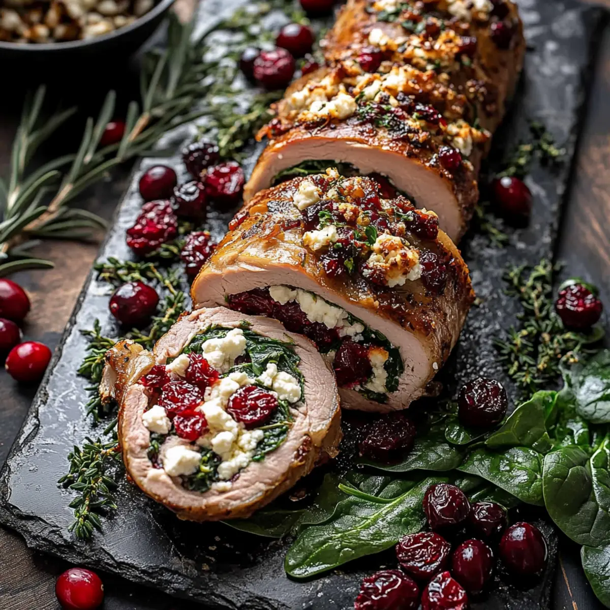 Savory Stuffed Pork Tenderloin for a Festive Feast