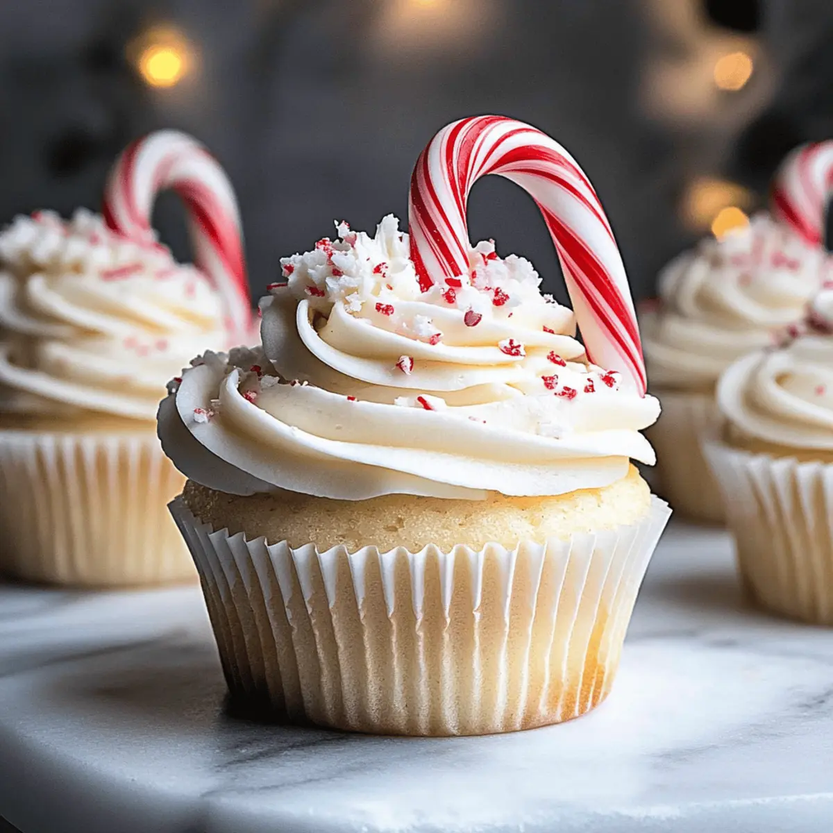 Irresistible White Chocolate Peppermint Cupcakes for the Holidays