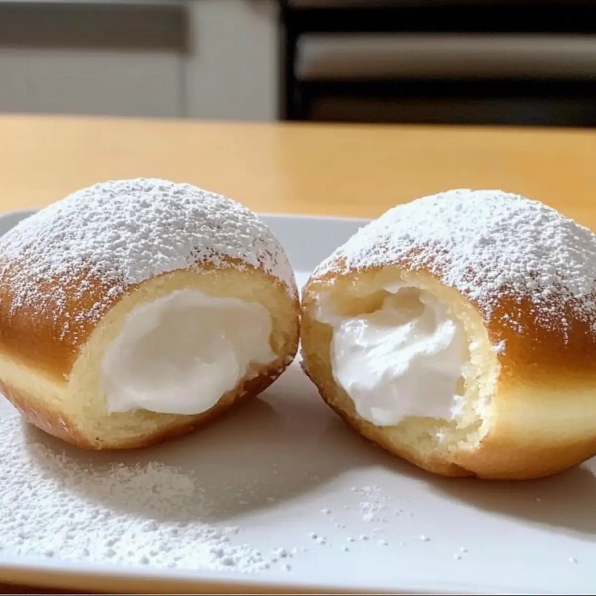 Fluffy Korean Milk Cream Donut: A Sweet Homemade Delight