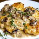 Mushroom Asiago Chicken