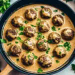 Vegan Swedish Meatballs