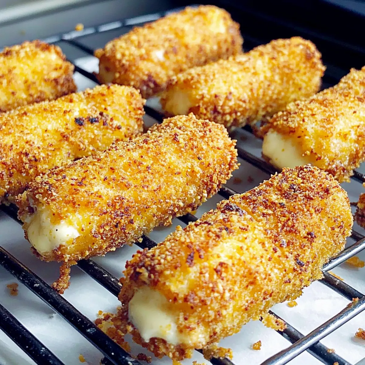 Gooey Mozzarella Sticks Made Just Like Your Favorite Diner