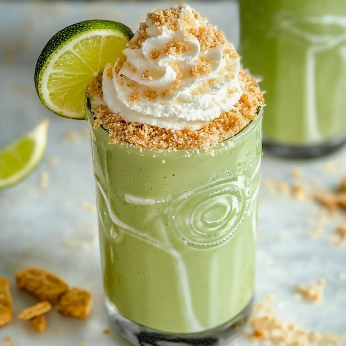 Creamy Coconut Key Lime Pie Smoothie for Blissful Mornings
