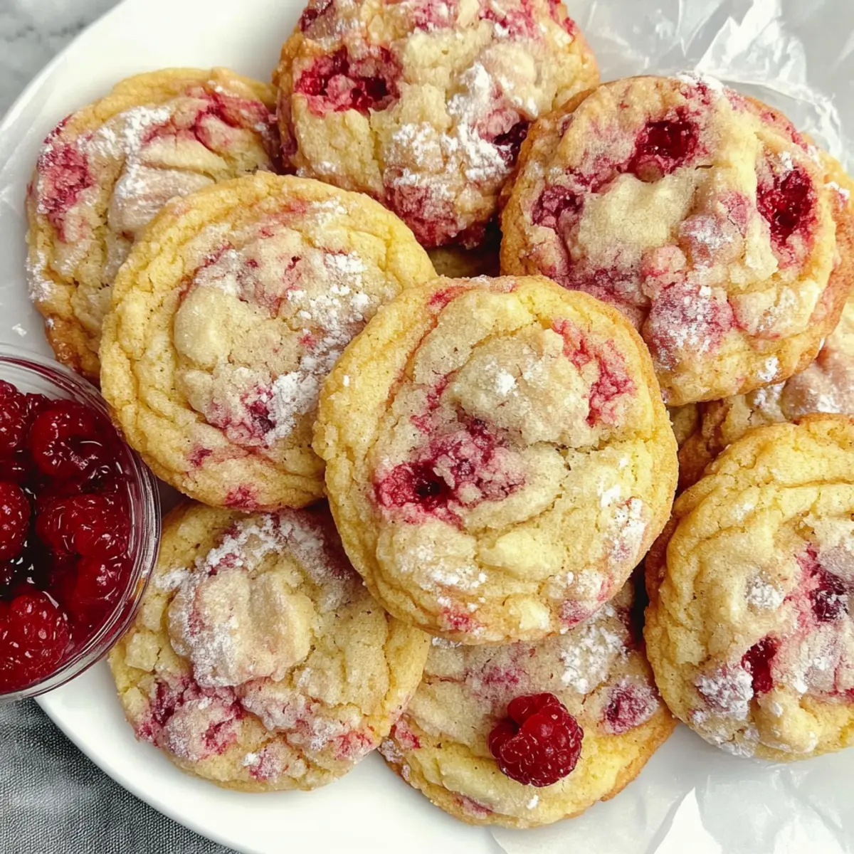 Zesty Lemon Raspberry Cookies for a Sweet Spring Treat