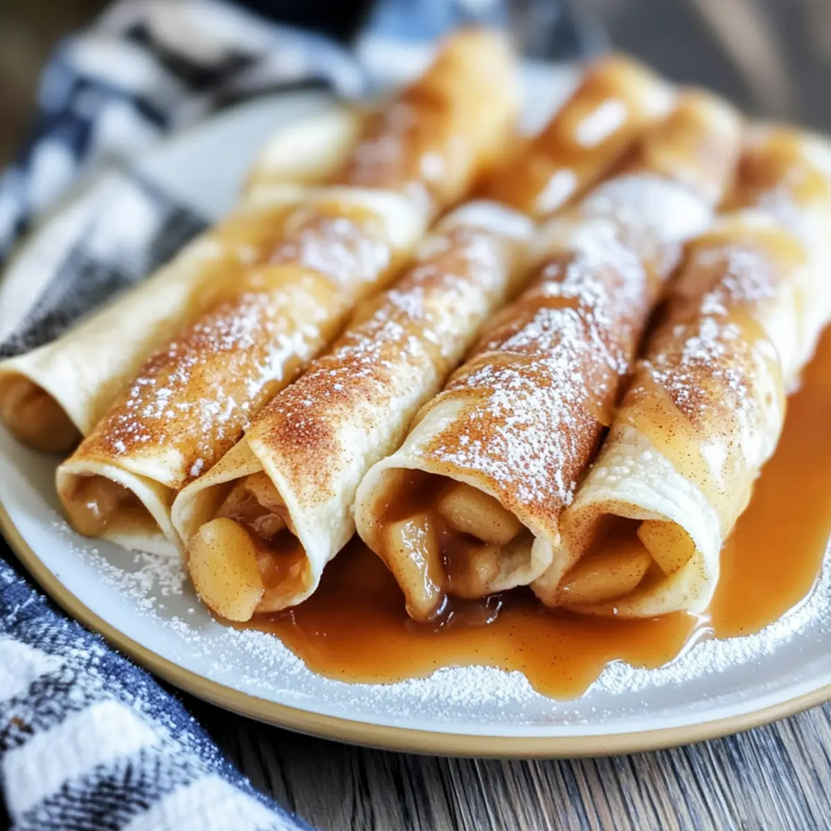 Apple Pie Taquitos: Crispy Joy in Every Sweet Bite