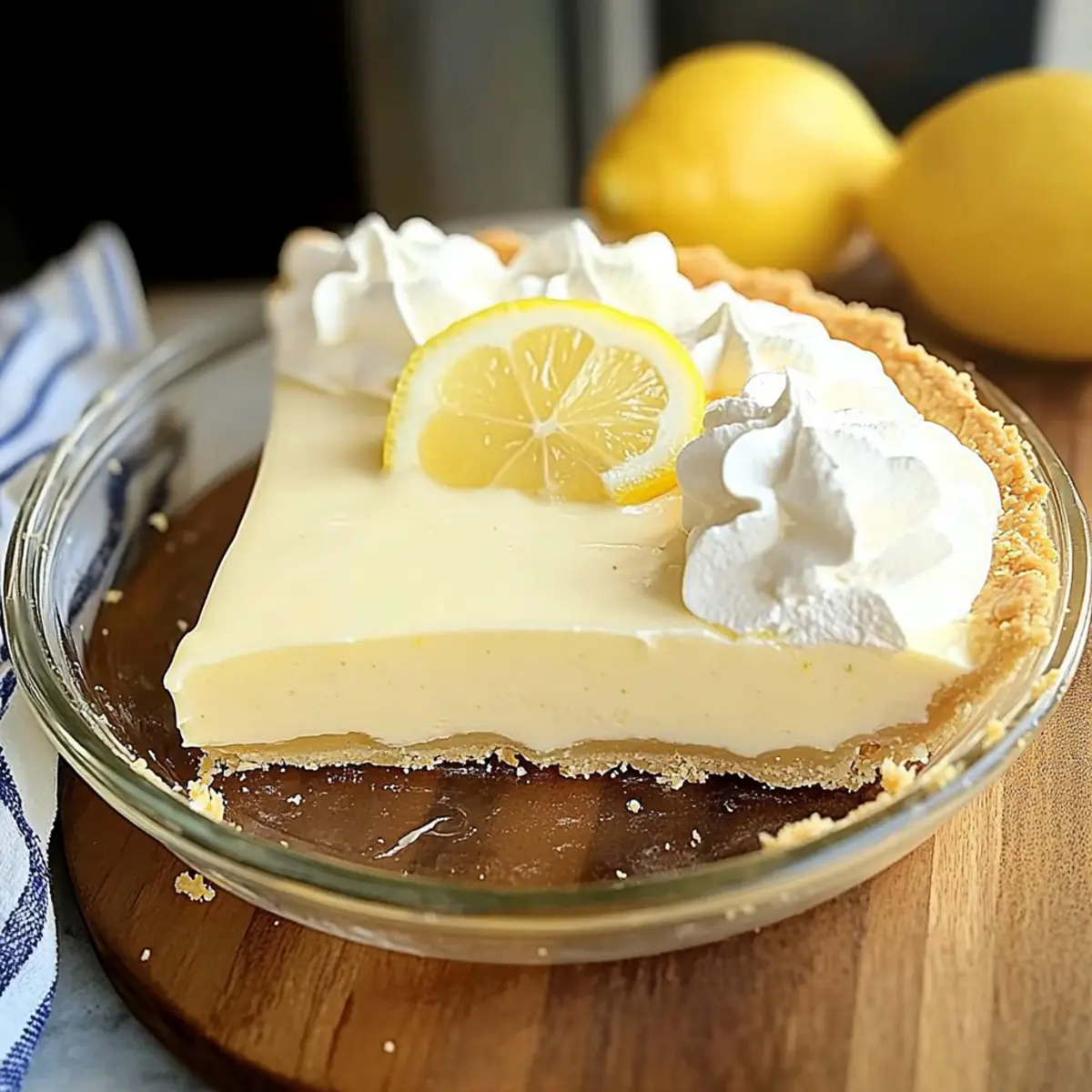 Lemon Cream Pie: Refreshingly Easy No-Bake Delight