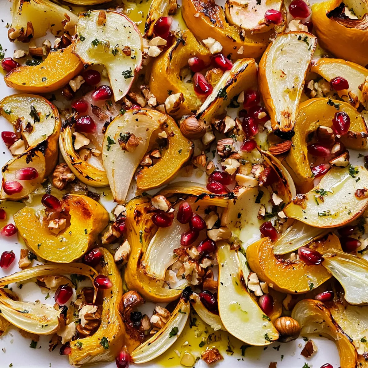 Roasted Fennel with Delicata Squash & Apples Delight