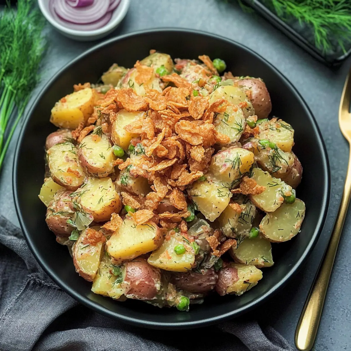 Vegan German Potato Salad – A Tangy Twist on Tradition