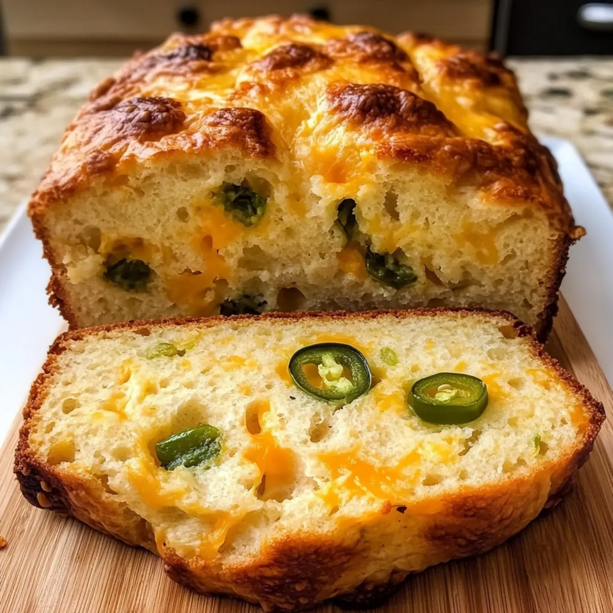 Irresistibly Spicy Jalapeño Cheddar Bread You’ll Love