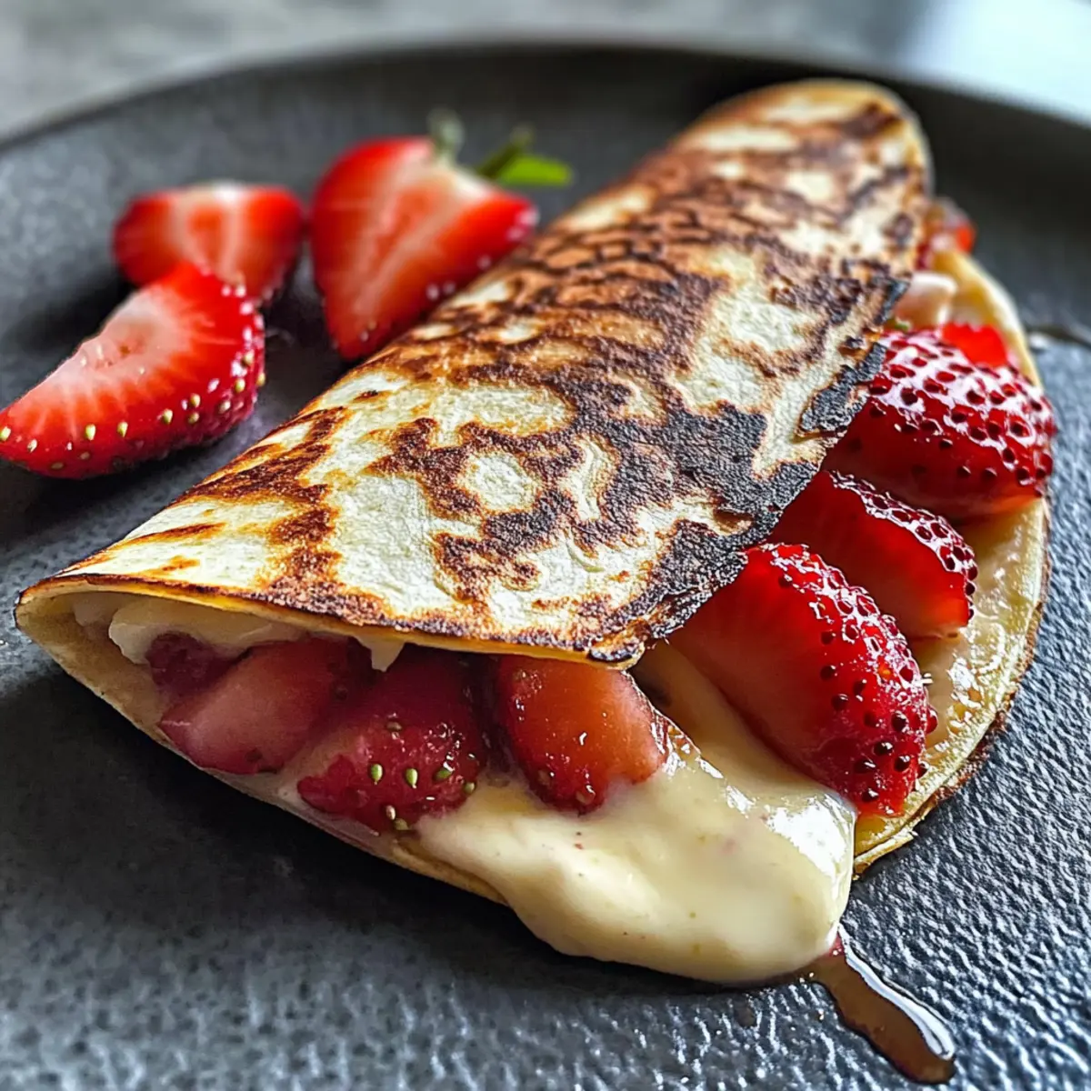 Strawberry Cheesecake Quesadilla Dessert That Delights Every Bite