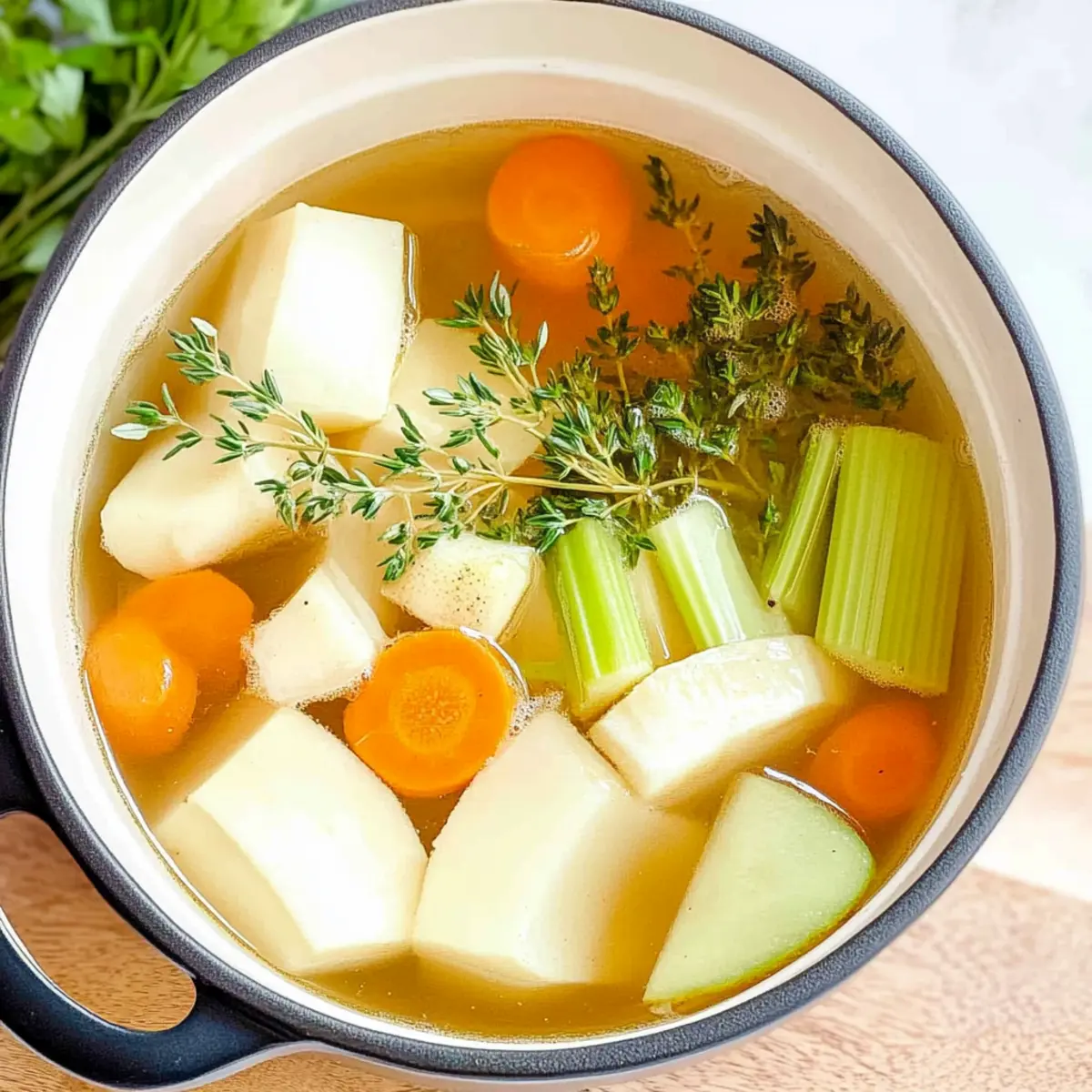 Deliciously Light Histamine Vegetable Stock for Vibrant Soups