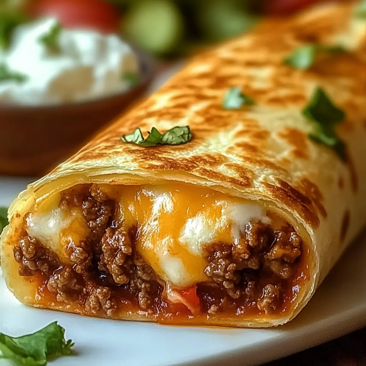 Beef and Cheese Chimichangas: Crispy Comfort in Every Bite