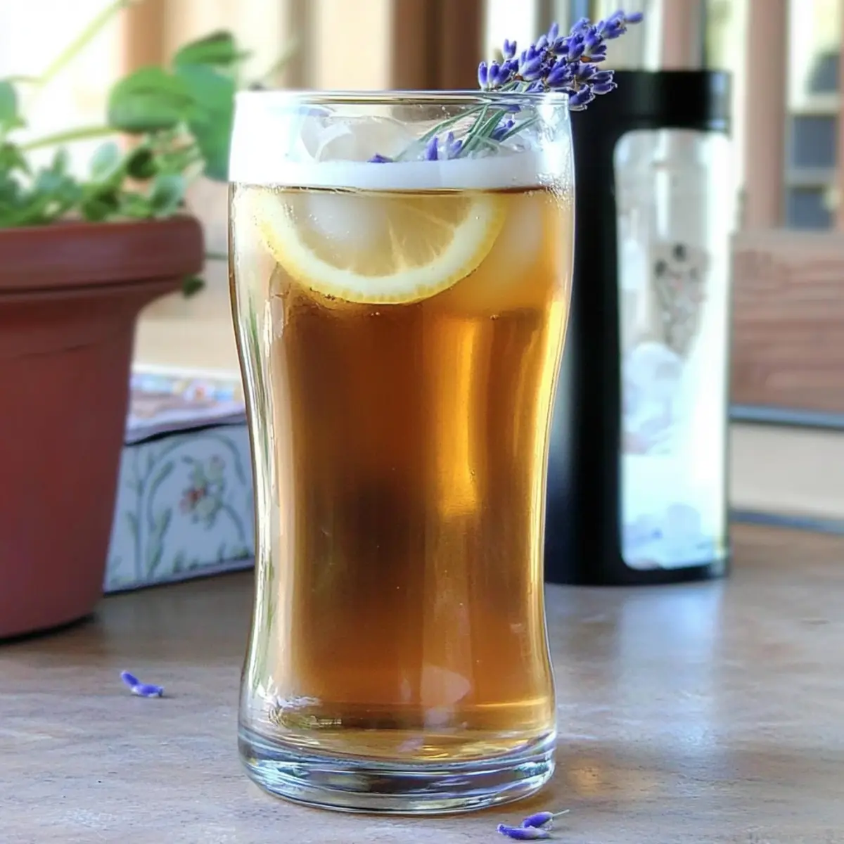 Lavender Iced Tea: Refreshing Floral Bliss for Your Summer