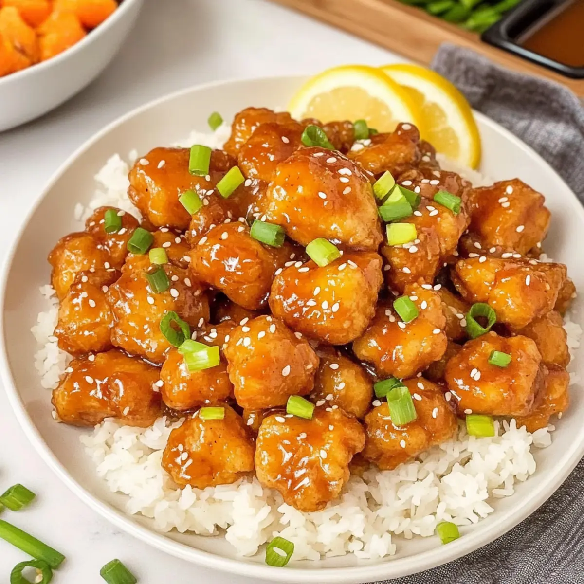 Crispy Chinese Lemon Chicken: Sweet & Tangy Comfort in 30 Minutes