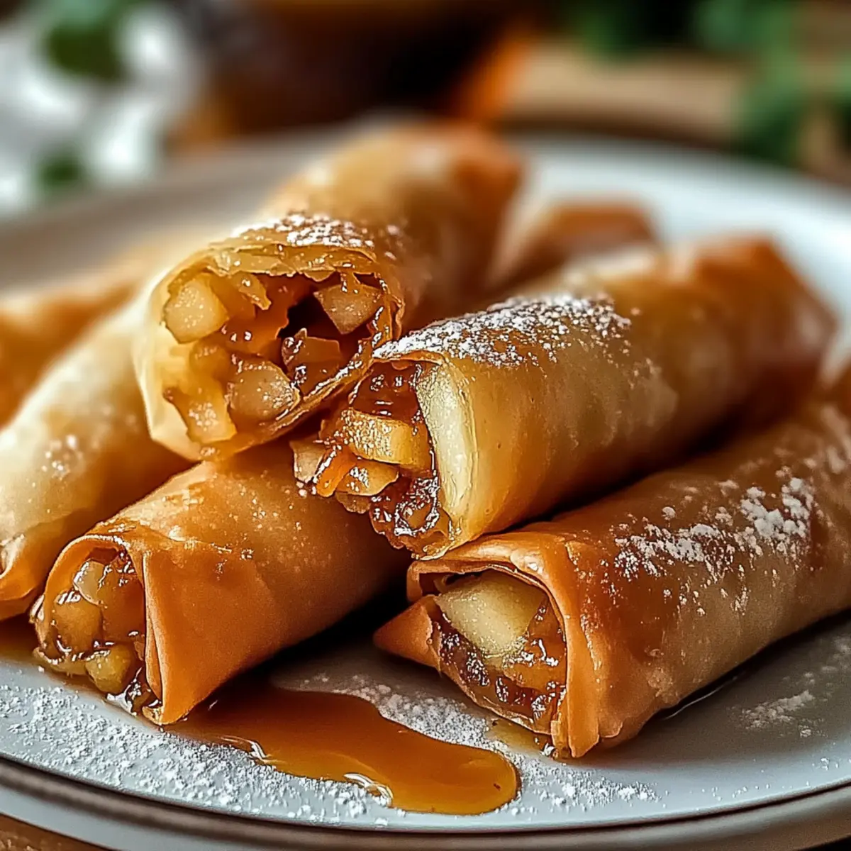 Apple Pie Egg Rolls: Crispy Comfort with a Sweet Twist