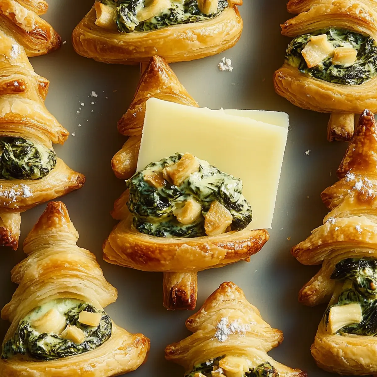Irresistible Spinach-Artichoke Christmas Tree Skewers Delight