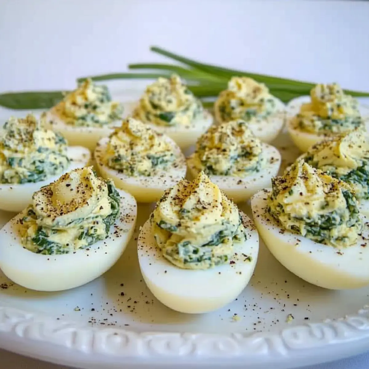 Keto Spinach Artichoke Deviled Eggs for Ultimate Snack Bliss