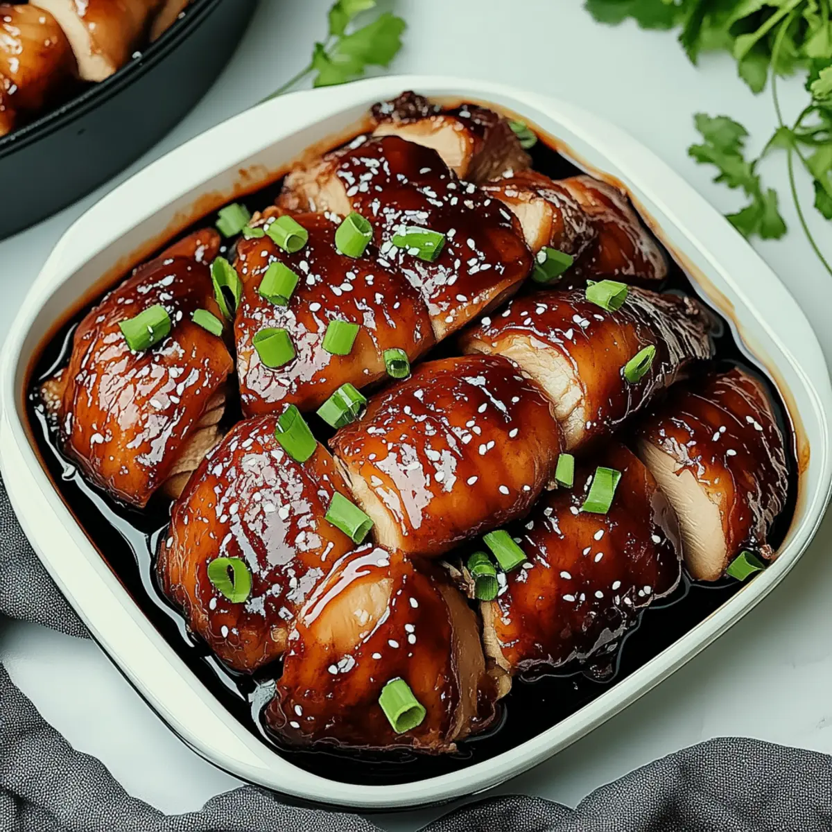 Char Siu Chicken: Sweet and Savory BBQ Delight at Home