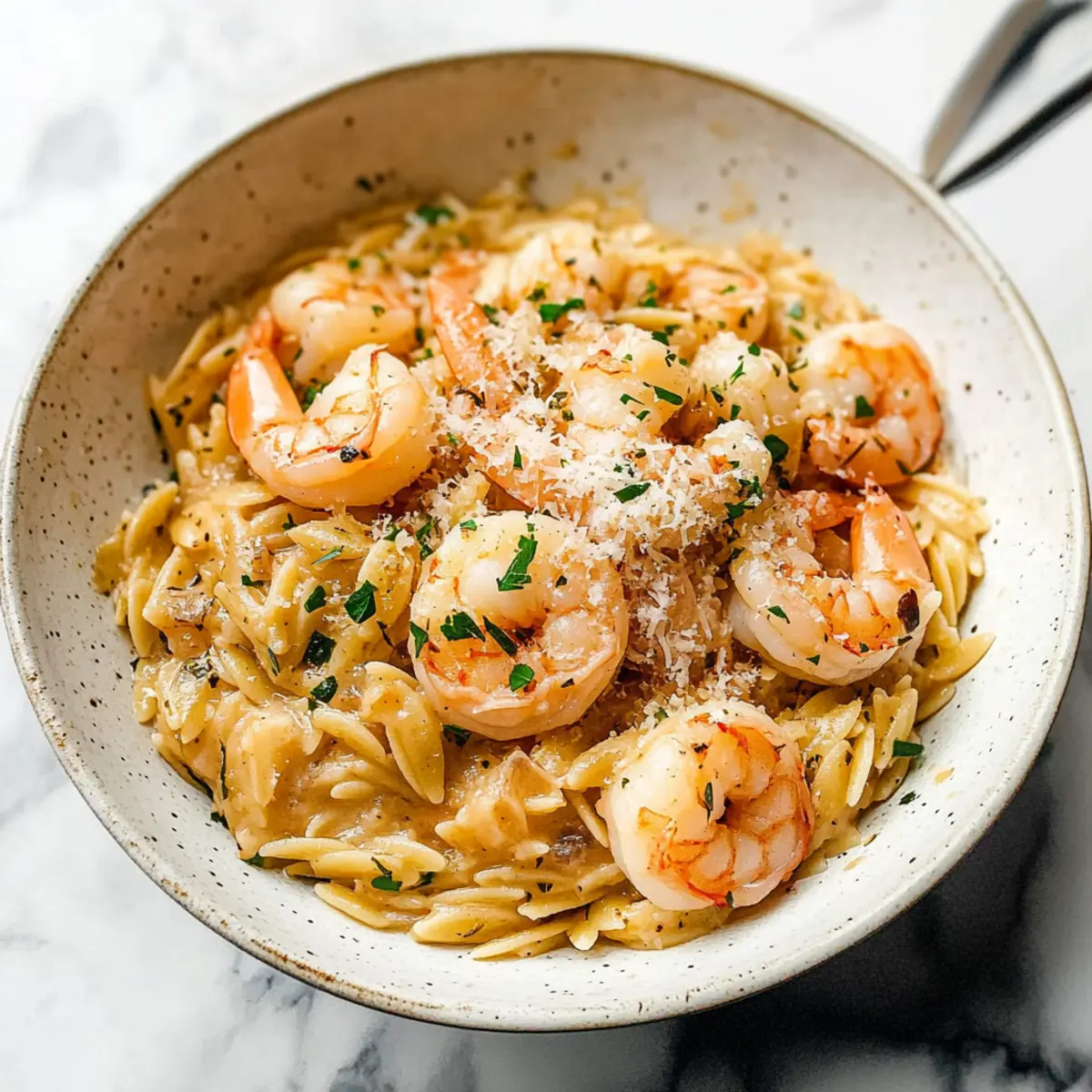 Quick Shrimp Scampi Orzo that Will Steal Your Heart