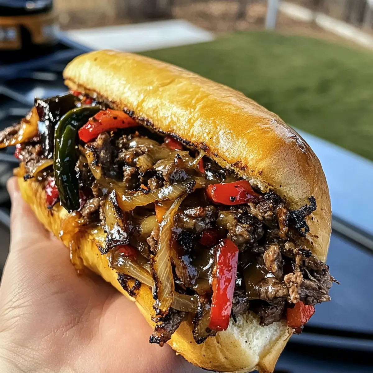 Ultimate Griddled Cheesesteak: A Flavor-Packed Delight!