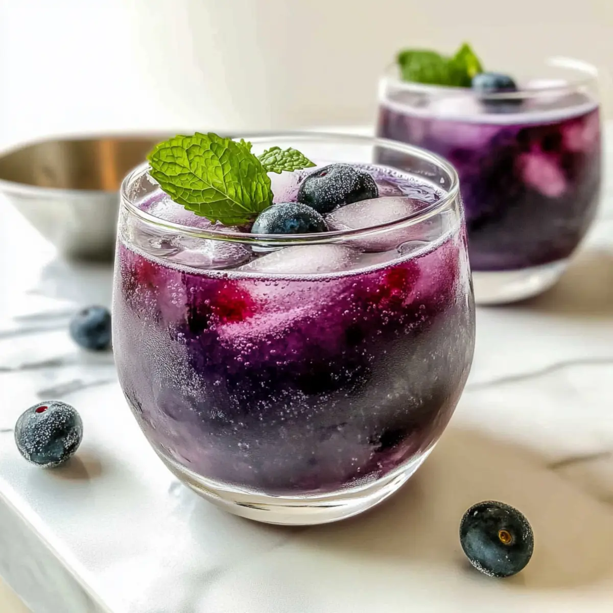 Delicious Blueberry Mocktail: Refreshing and Family-Friendly