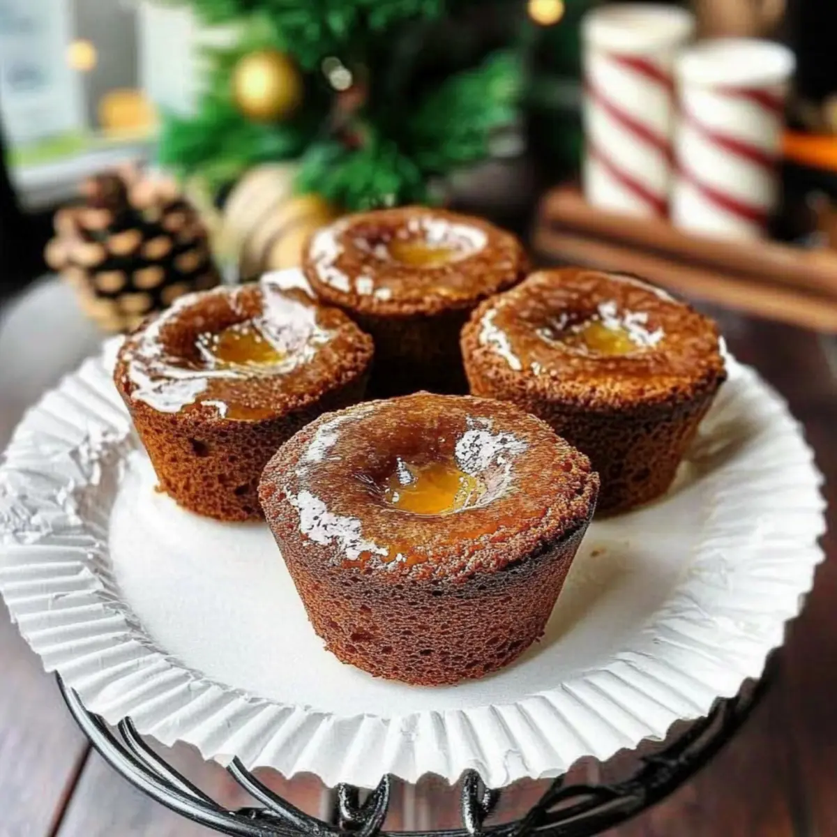 Irresistibly Soft French Gingerbread Cakes with Marmalade Twist