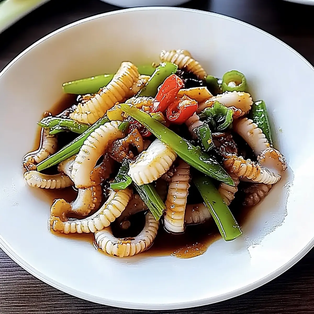 Savor This Quick Stir-fried Squid with Black Bean Bliss