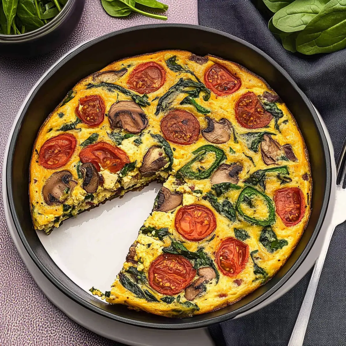 Satisfying Vegan Frittata for a Hearty Breakfast Bliss
