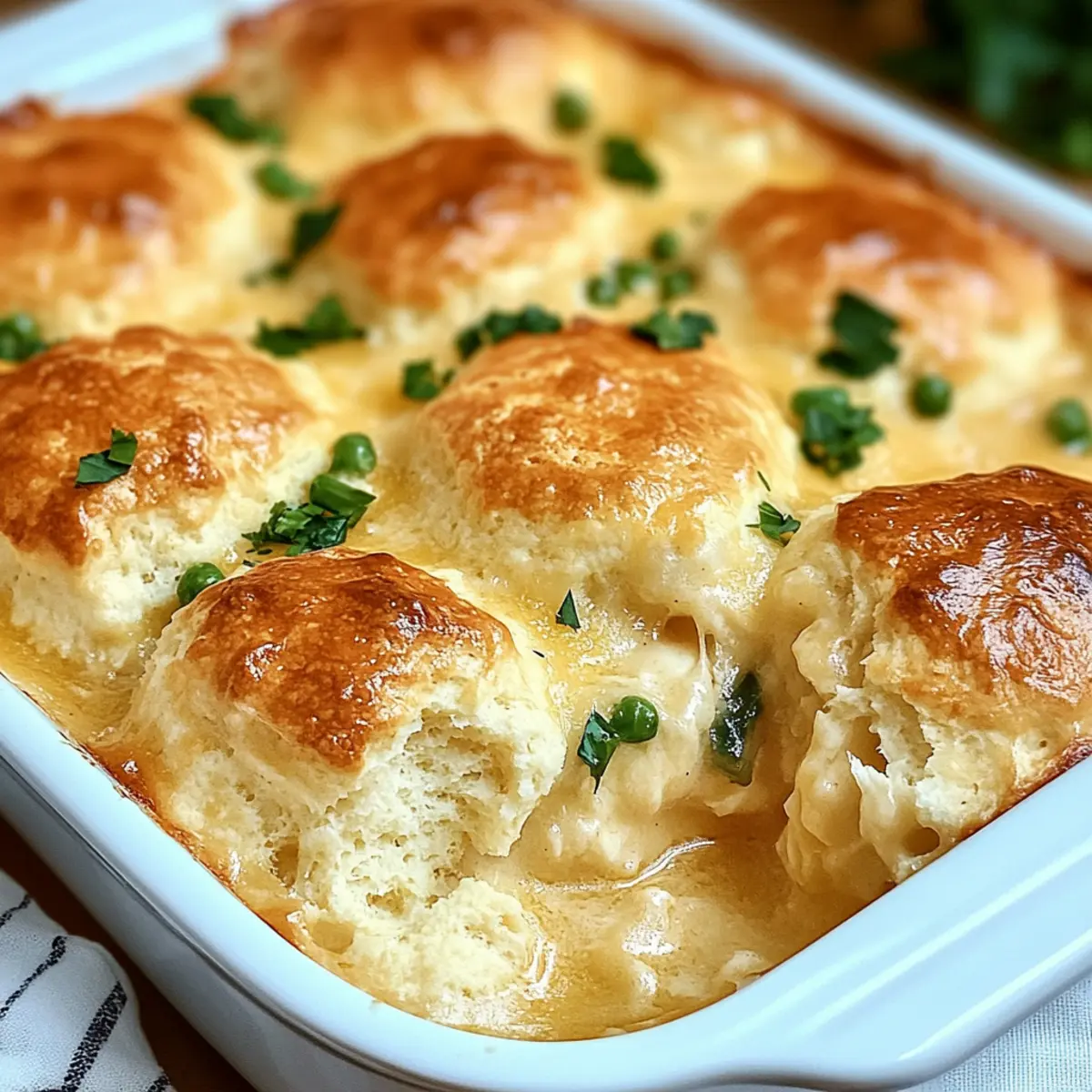 Cheddar Bay Chicken Cobbler: Cozy Comfort in Every Bite