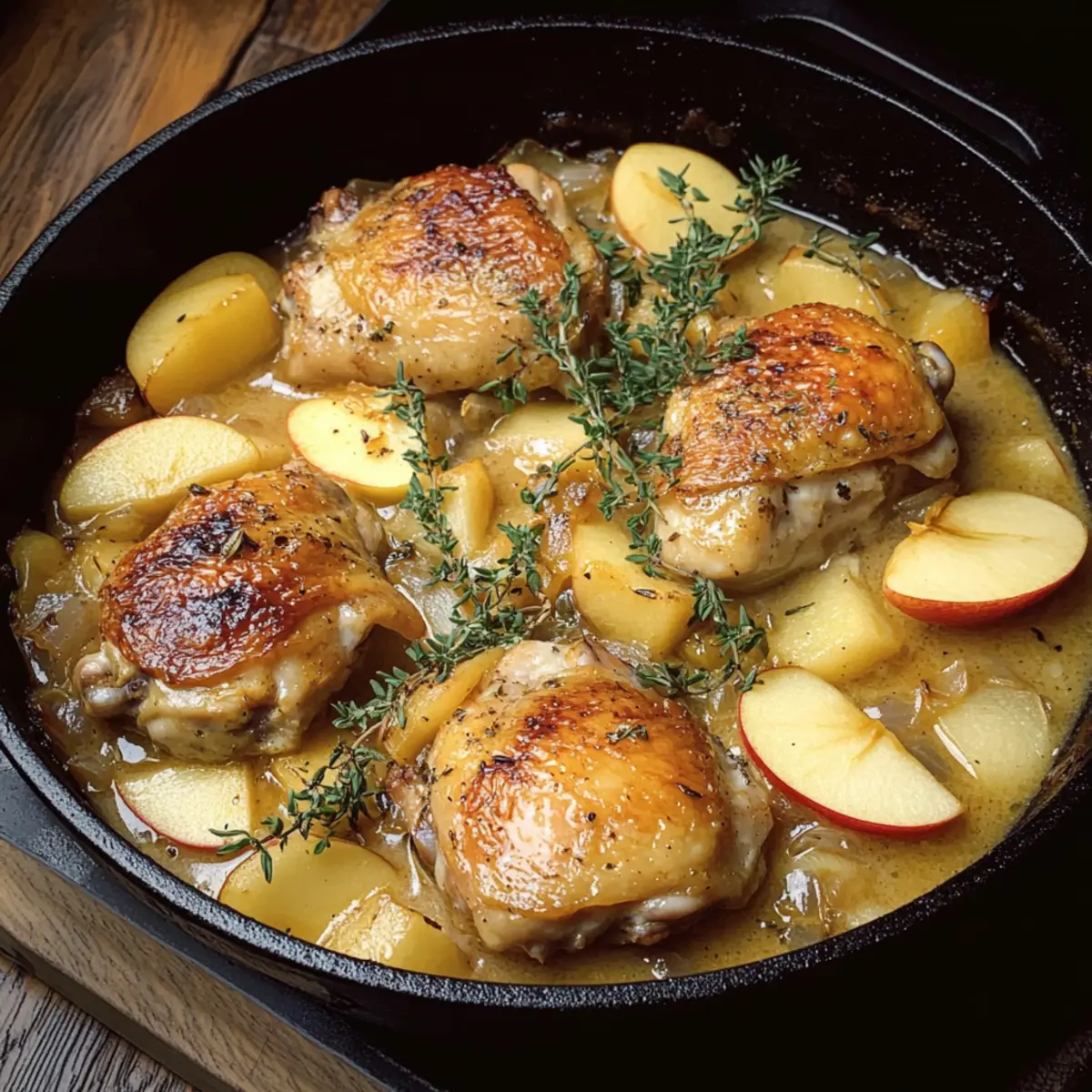 Cozy French Apple Cider Chicken for Comforting Dinners