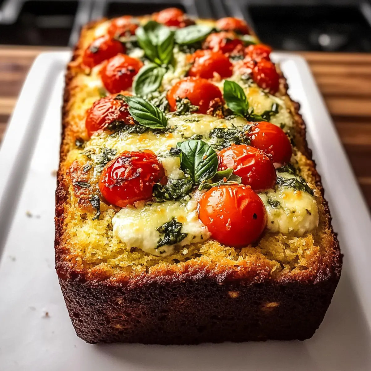 Savory Caprese Quick Bread: Your New Favorite Snack Delight