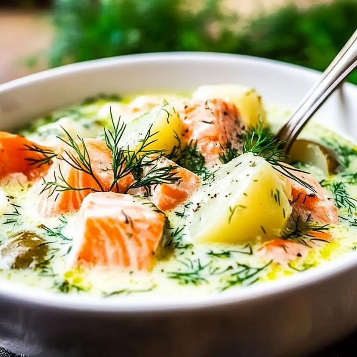 Savory Finnish Salmon Soup: A Cozy Delight in 30 Minutes
