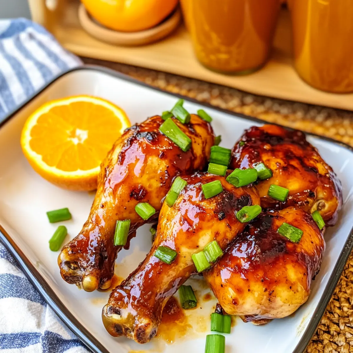 Citrus Glazed Chicken Legs: Juicy, Flavor-Packed Delight