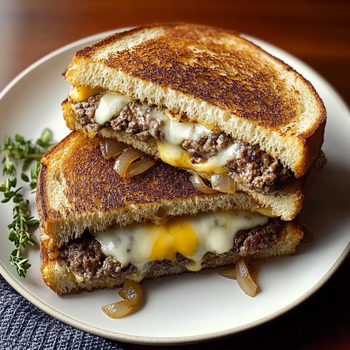 Classic Patty Melt: A Cozy Comfort Sandwich Delight
