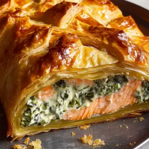 Salmon En Croute