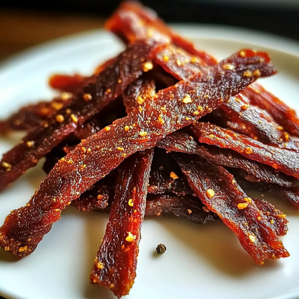 Delicious Spicy Honey BBQ Beef Jerky for Your Next Adventure