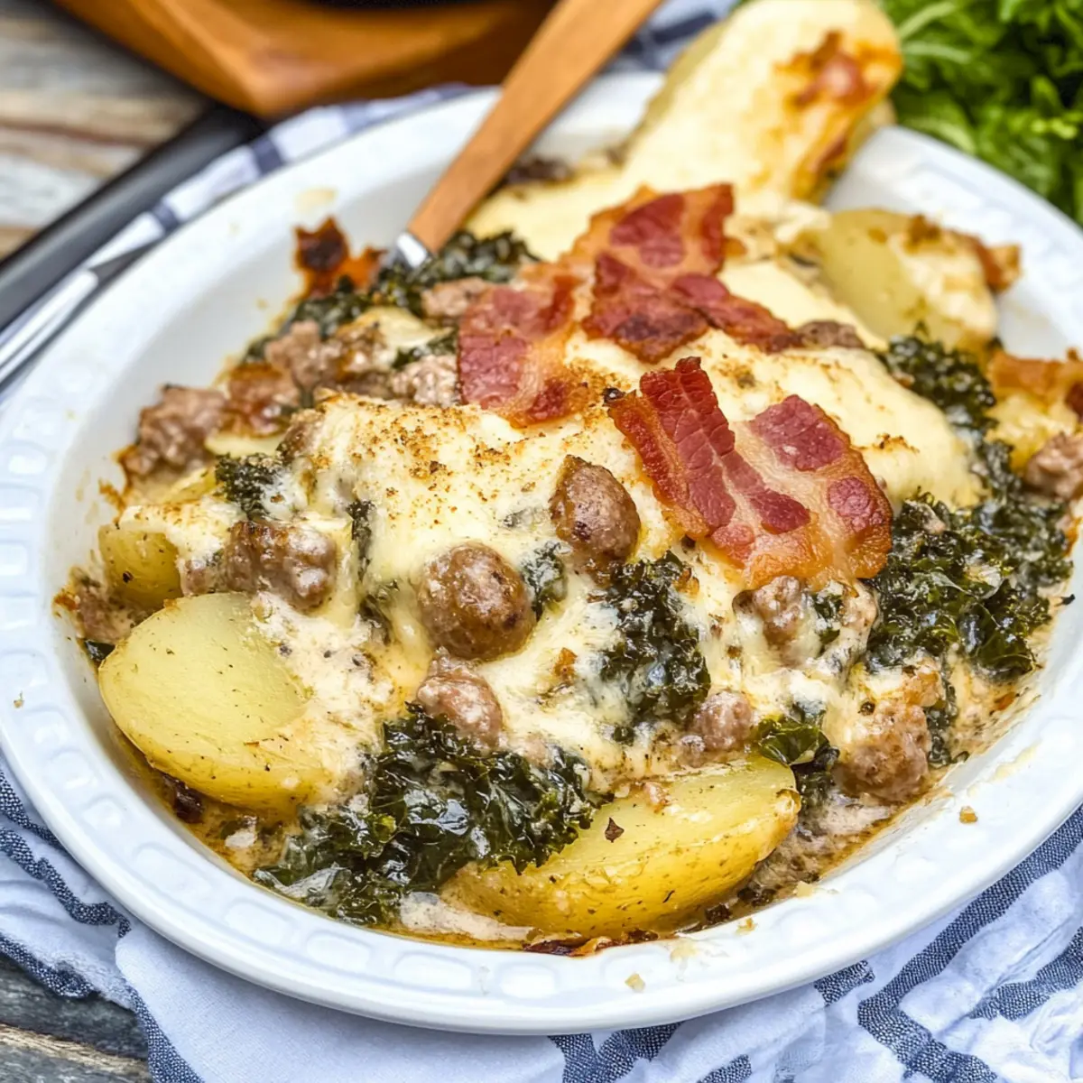 Zuppa Toscana Casserole: Creamy Comfort for Family Dinners