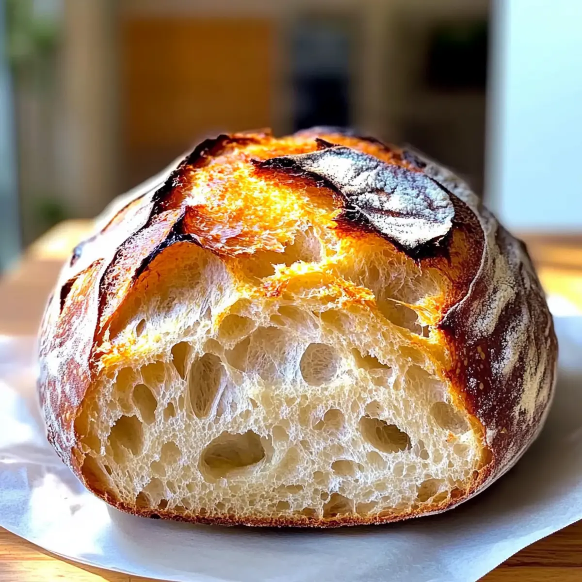 Dutch Oven No Knead Crusty Bread: Effortless Artisan Bliss