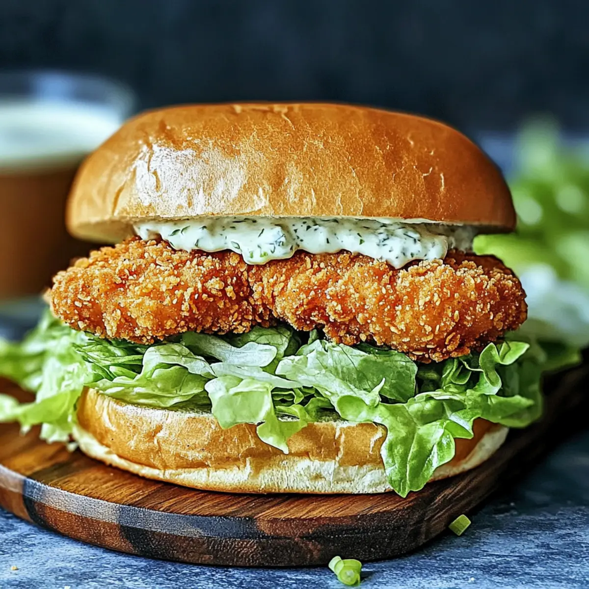 Crispy Chicken Caesar Sandwich You'll Crave Every Time