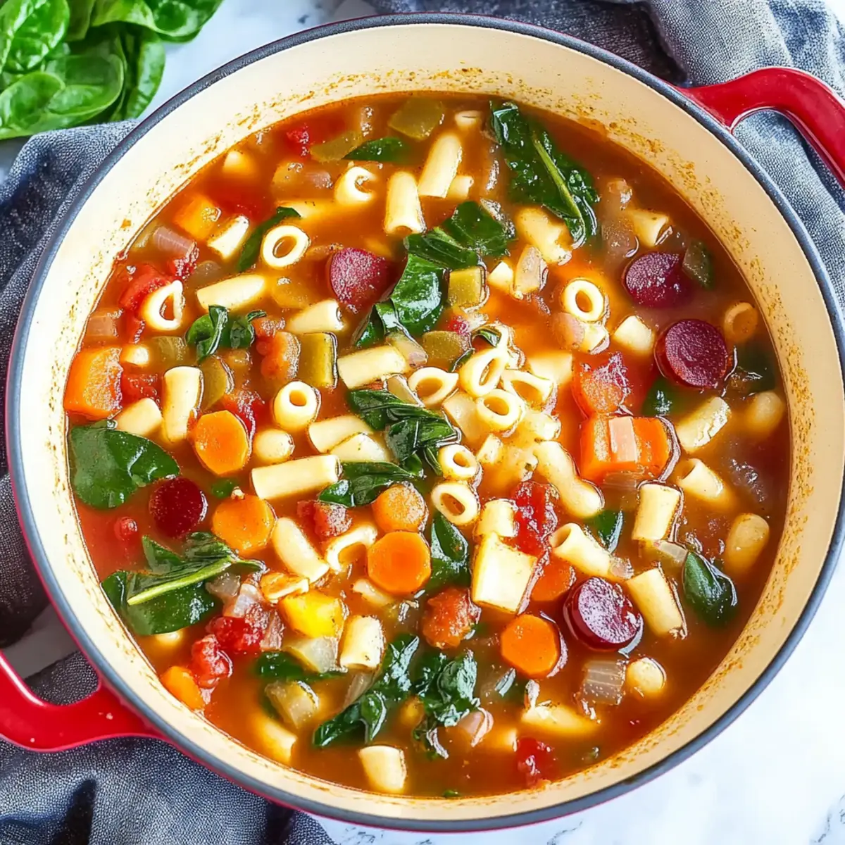 Hearty Minestrone Soup That Warms Your Soul