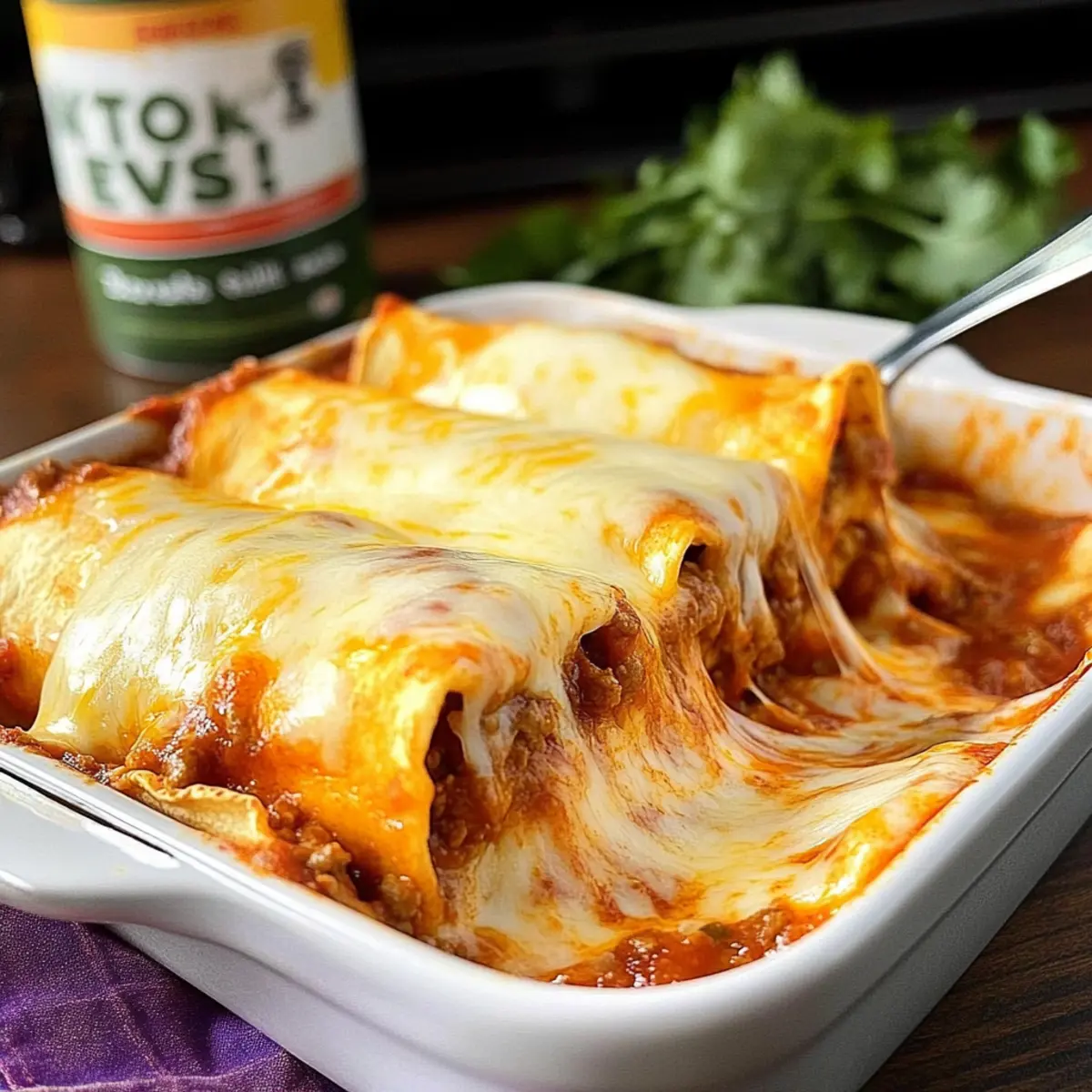 Savory Beef Enchiladas Ready in Under 1 Hour