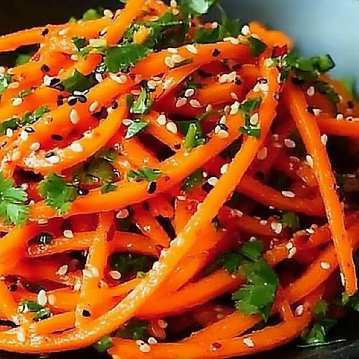 Korean Carrot Salad: Crunchy, Colorful, and Quick to Make
