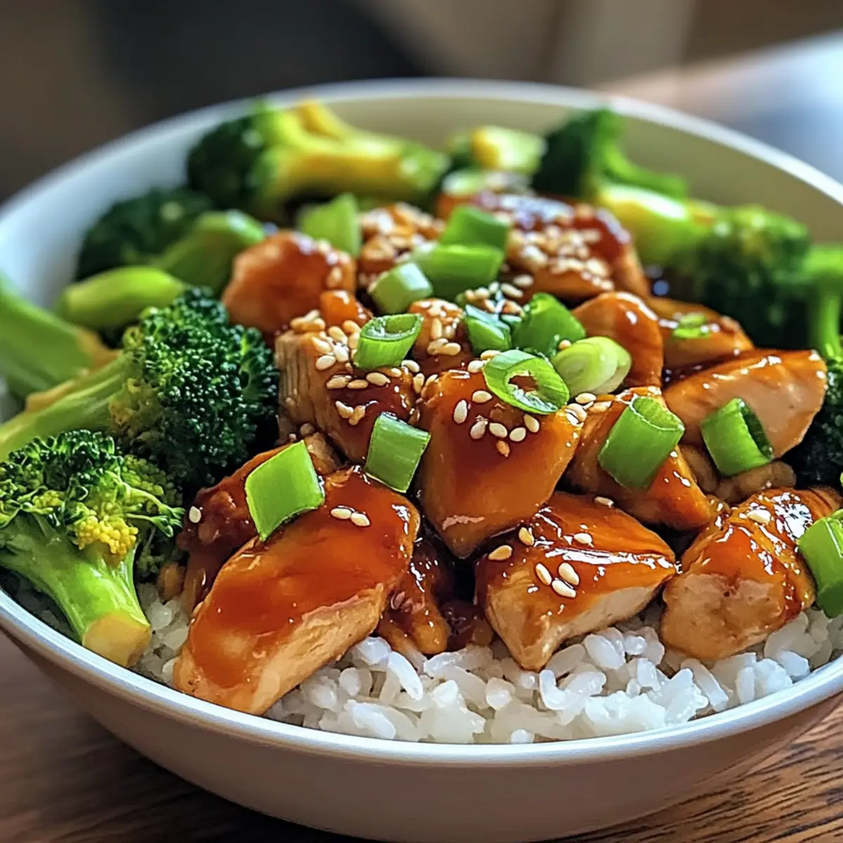 Savor Sweet and Savory Honey Garlic Chicken Bowls Tonight