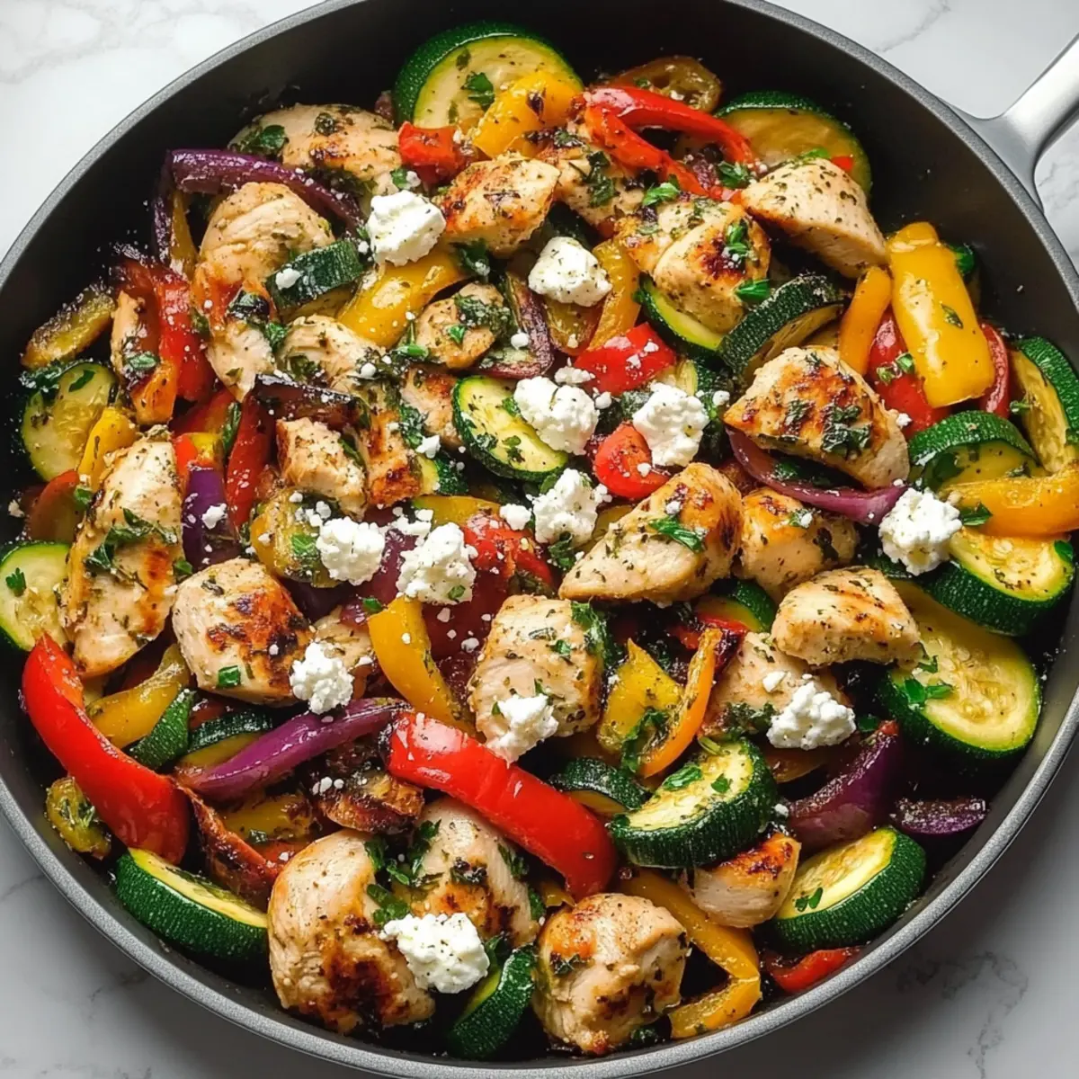 Mediterranean Chicken Stir Fry: Quick, Healthy Weeknight Delight