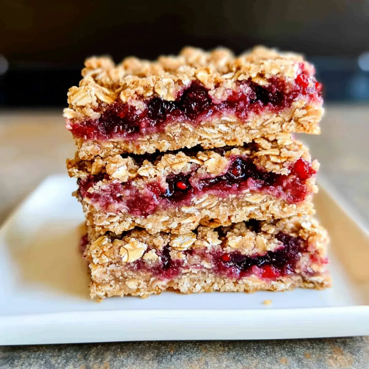 Berry Oat Bars Perfect for Quick Healthy Snacking