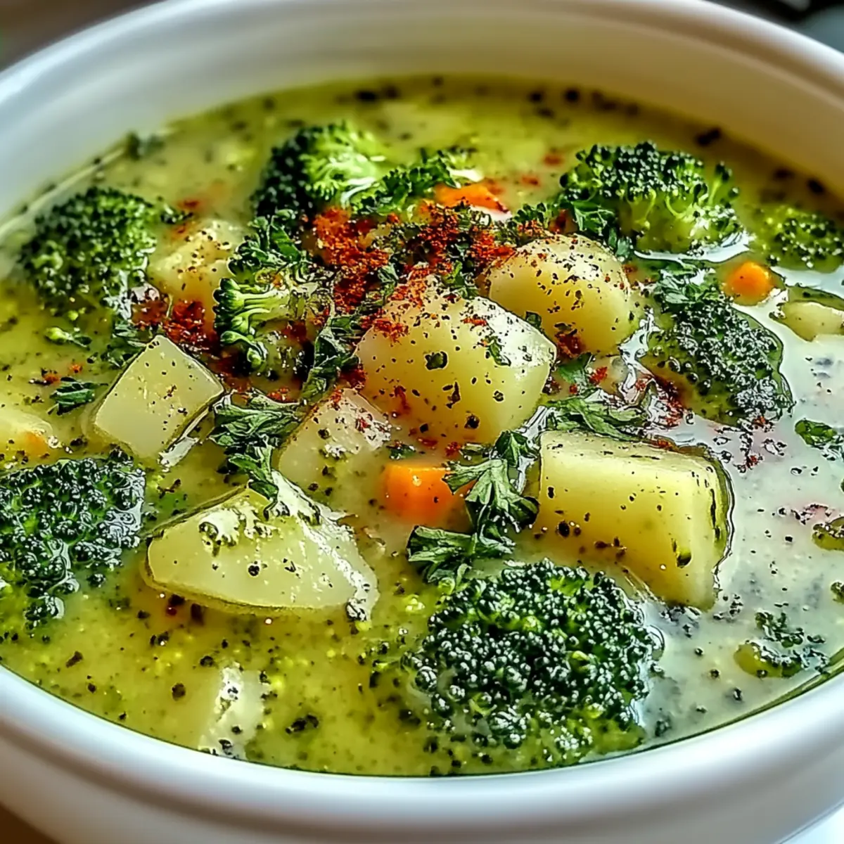 Creamy Italian Broccoli Soup: Your Cozy, Healthy Delight