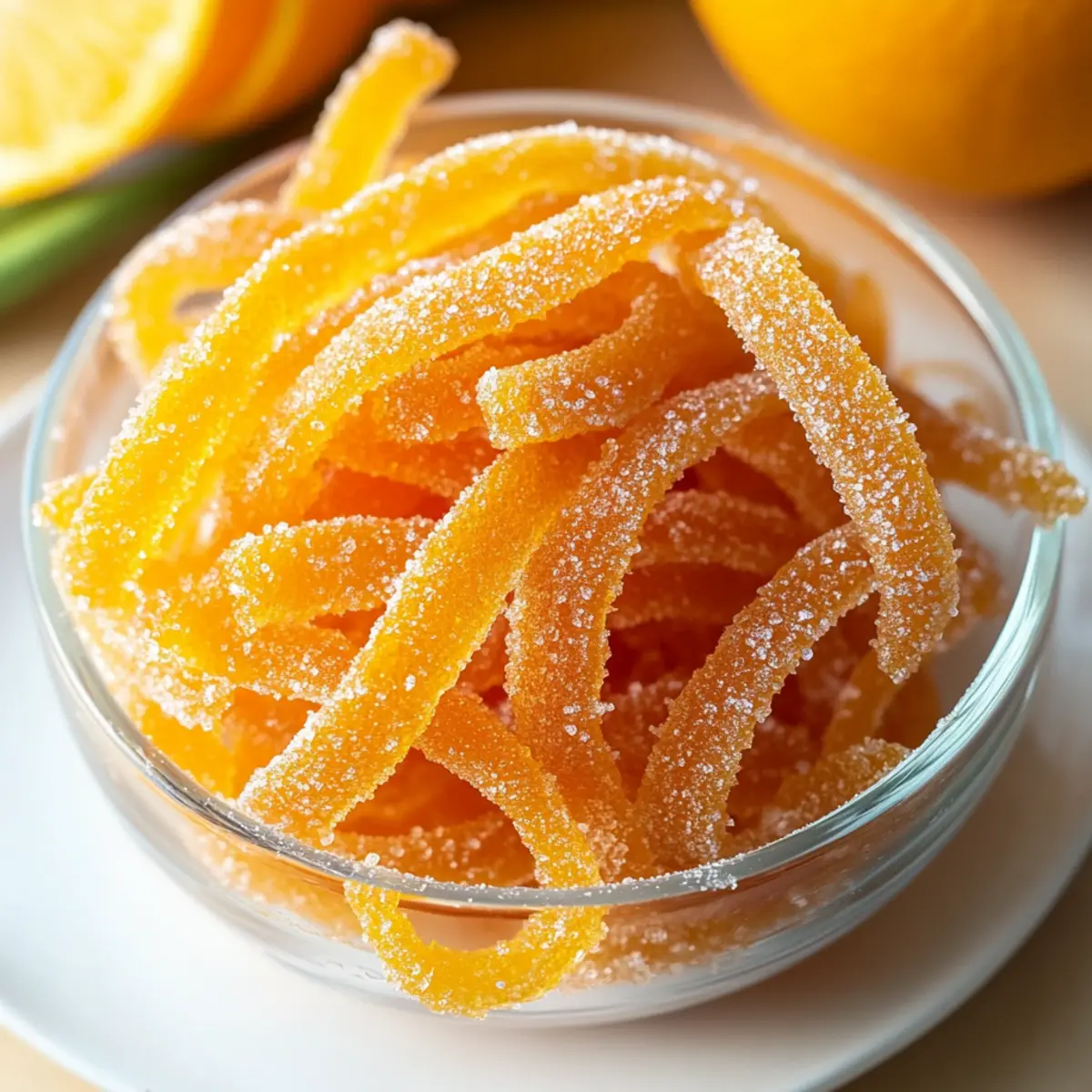 Delightful Candied Orange Peel: Your Go-To Holiday Treat